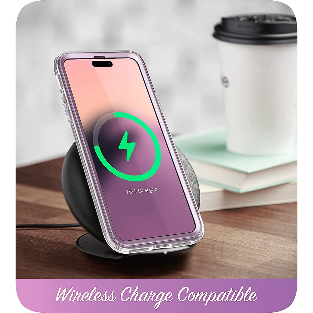 i-Blason Cosmo Series Case for iPhone 14 Pro Max Full-Body Stylish Protective Case with Built-in Screen Protector