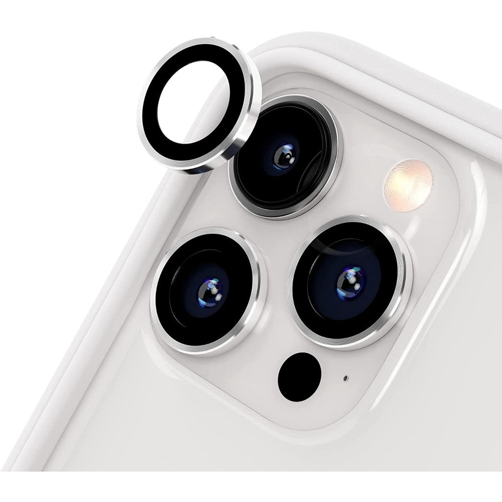 Pelindung Kanta Kamera RhinoShield Serasi untuk iPhone 14 Pro / Pro Max Kalis Gores 9H Kemasan Aluminium Kaca Terbaja