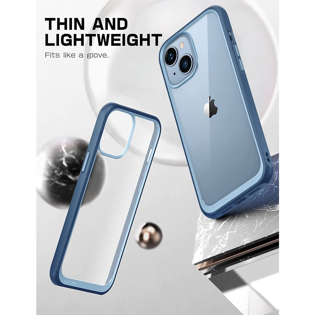 SUPCASE Sarung Siri Gaya Unicorn Beetle untuk iPhone 14 / iPhone 13 6.1 Inci, Sarung Cerah Pelindung Hibrid Premium