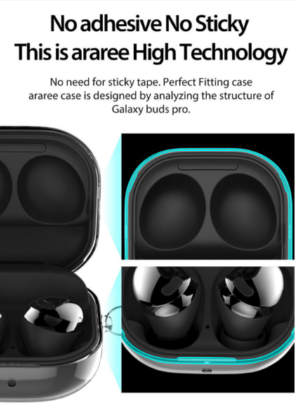 Araree Player Galaxy Buds Live / Pro Transparent & Colorful Shockproof Hard Polycarbonate Case