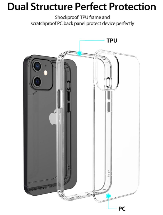 Araree Duple iPhone 12 / Pro / Pro Max Shock Proof Case Cover