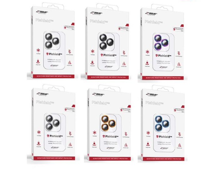 ZEELOT PIshield iPhone 13 / Pro / Pro Max / Mini Titanium Alloy Pelindung Kanta Kamera