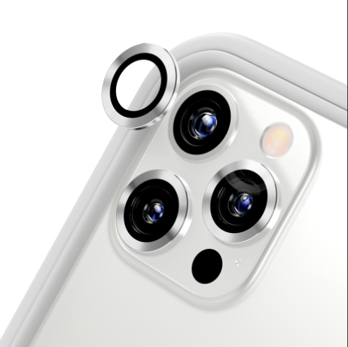 RhinoShield iPhone 12 Pro 9H Pelindung Lensa Kamera Kaca Terbaja