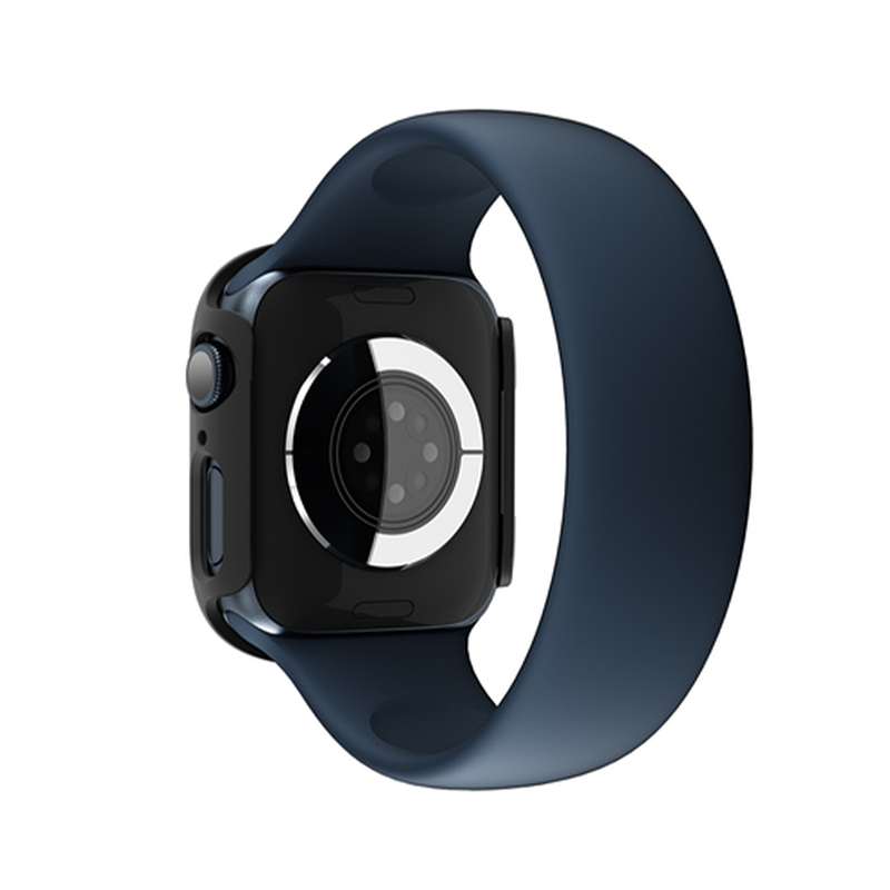 AMAZINGTHING Marsix Case with Screen Protector 9H Tempered Glass Apple Watch Series 7 45mm/41mm