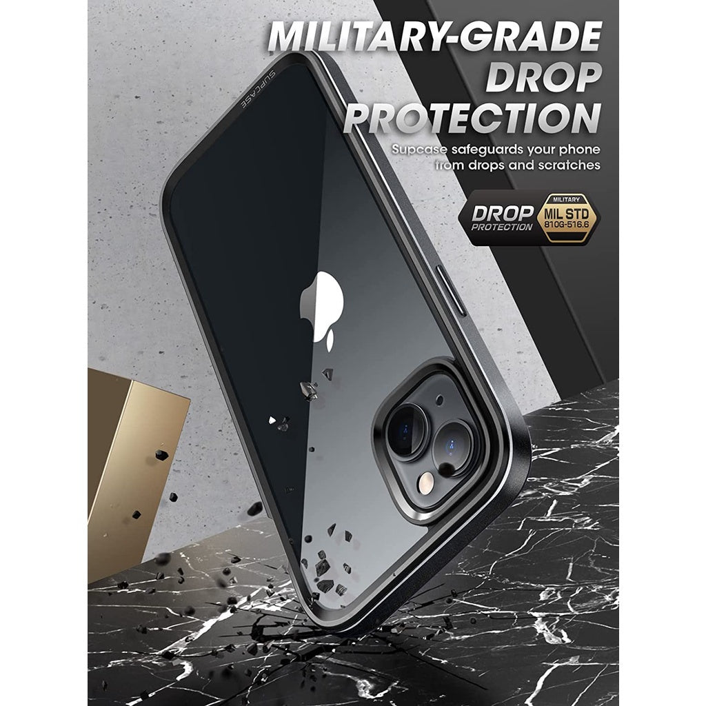 SUPCASE Unicorn Beetle Edge XT Case for iPhone 14 Plus 6.7", with Built-in Screen Protector Slim Frame Clear Protective
