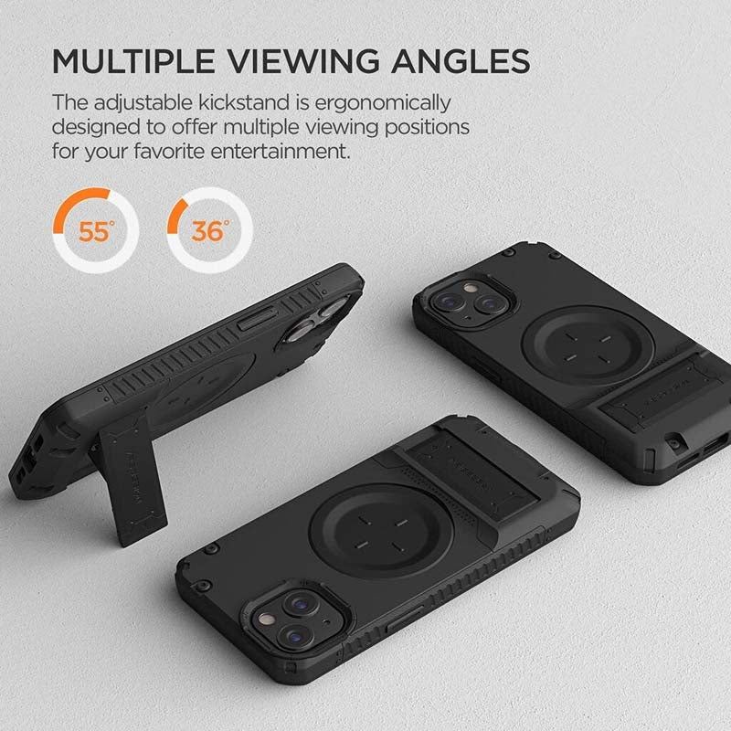 Sarung VRS Design MagStand Pro Serasi untuk iPhone 13 / Pro / Pro Max Sarung Pengecas Magnetik Serasi dengan Kickstand