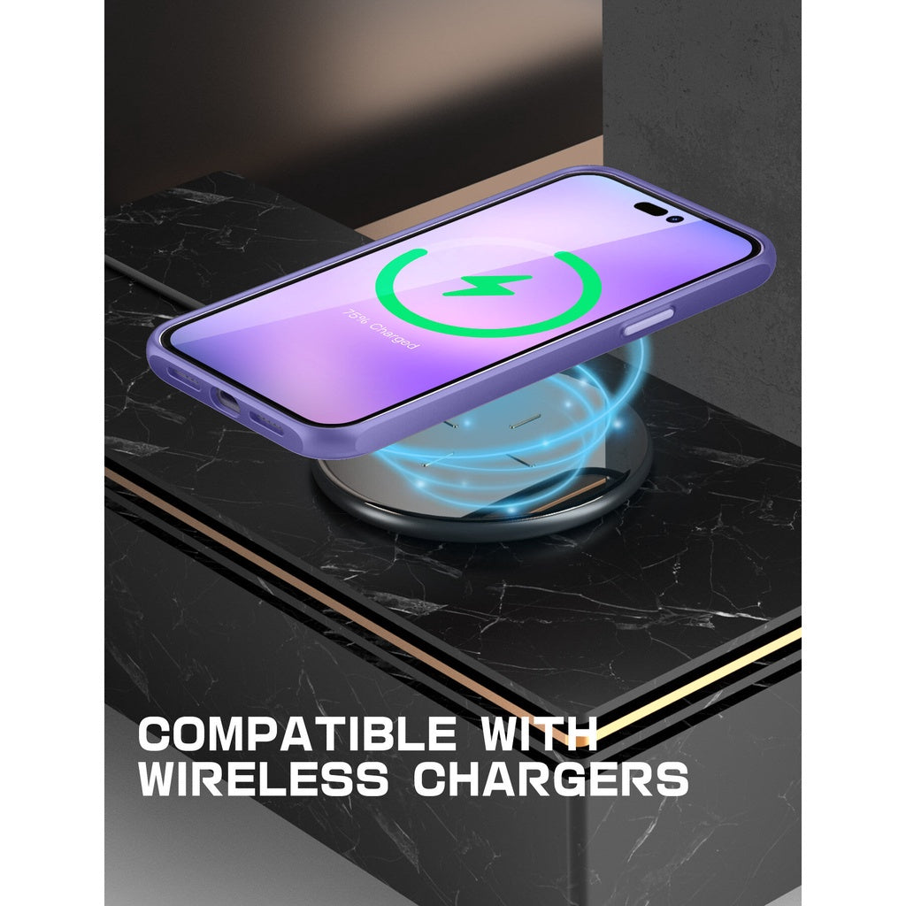 SUPCASE Sarung Siri Gaya Unicorn Beetle untuk iPhone 14 / Pro / Plus / Pro Max Premium Hybrid Protective Slim Clear Case