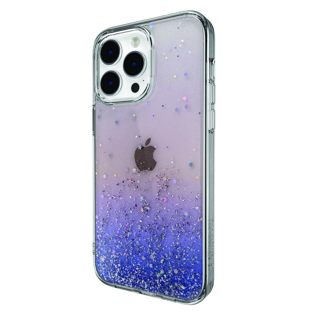 SwitchEasy Starfield 3D Glitter Resin Case Serasi untuk iPhone 14 / Plus / Pro Max Cover