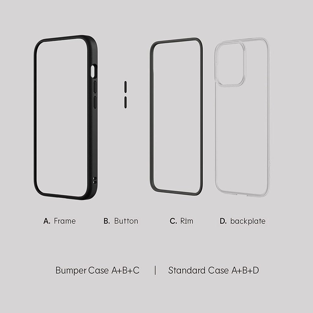 RHINOSHIELD Mod NX Modular Case Compatible with iPhone 14 / Plus / Pro / Pro Max Customizable Shock Absorbent
