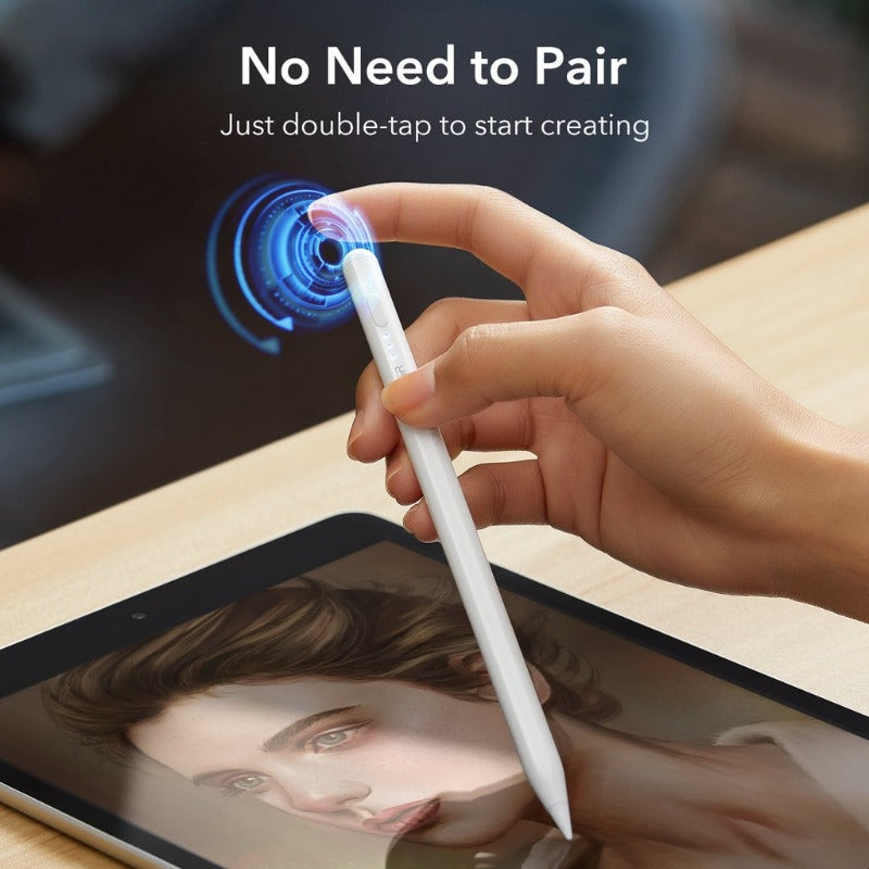 ESR untuk iPad Pensil Stylus Pen Magnetic Stylus Apple Pensil untuk iPad Air 4/5/iPad 8/9th/iPad Pro 2020/2021