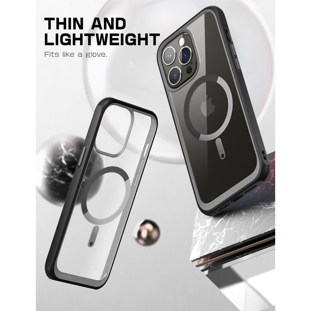 SUPCASE Unicorn Beetle Mag Case untuk iPhone 14 Pro Max / Plus / Pro MagSafe Perlindungan Kejutan Slim Clear Case