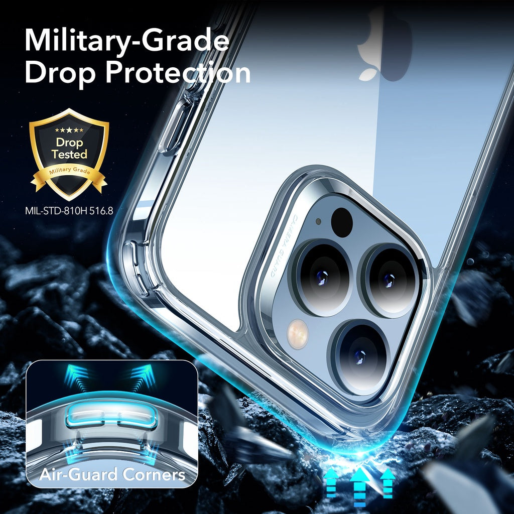 ESR Classic Hybrid iPhone 13 & 12 / Pro / Pro Max Shock-Absorbing Phone Case Cover