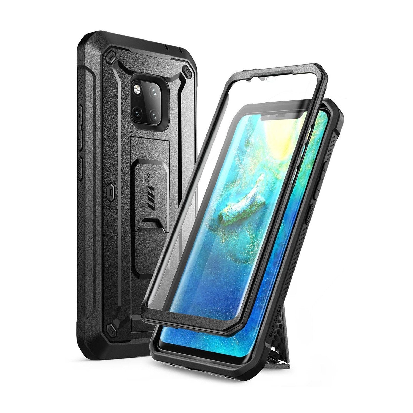 Supcase Huawei Mate 20 Pro Unicorn Beetle Pro Full-Body Holster Case-Black