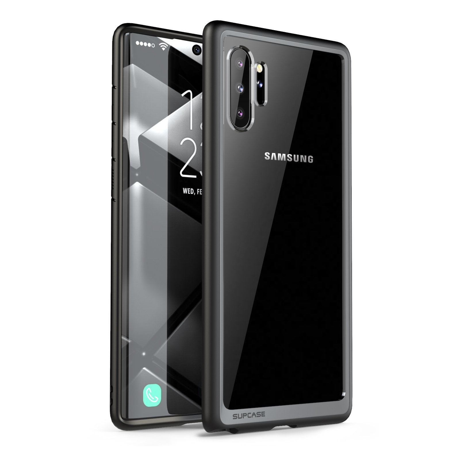 SUPCASE Galaxy Note 10 / Note 10 Plus Unicorn Beetle Style Clear Case - Black