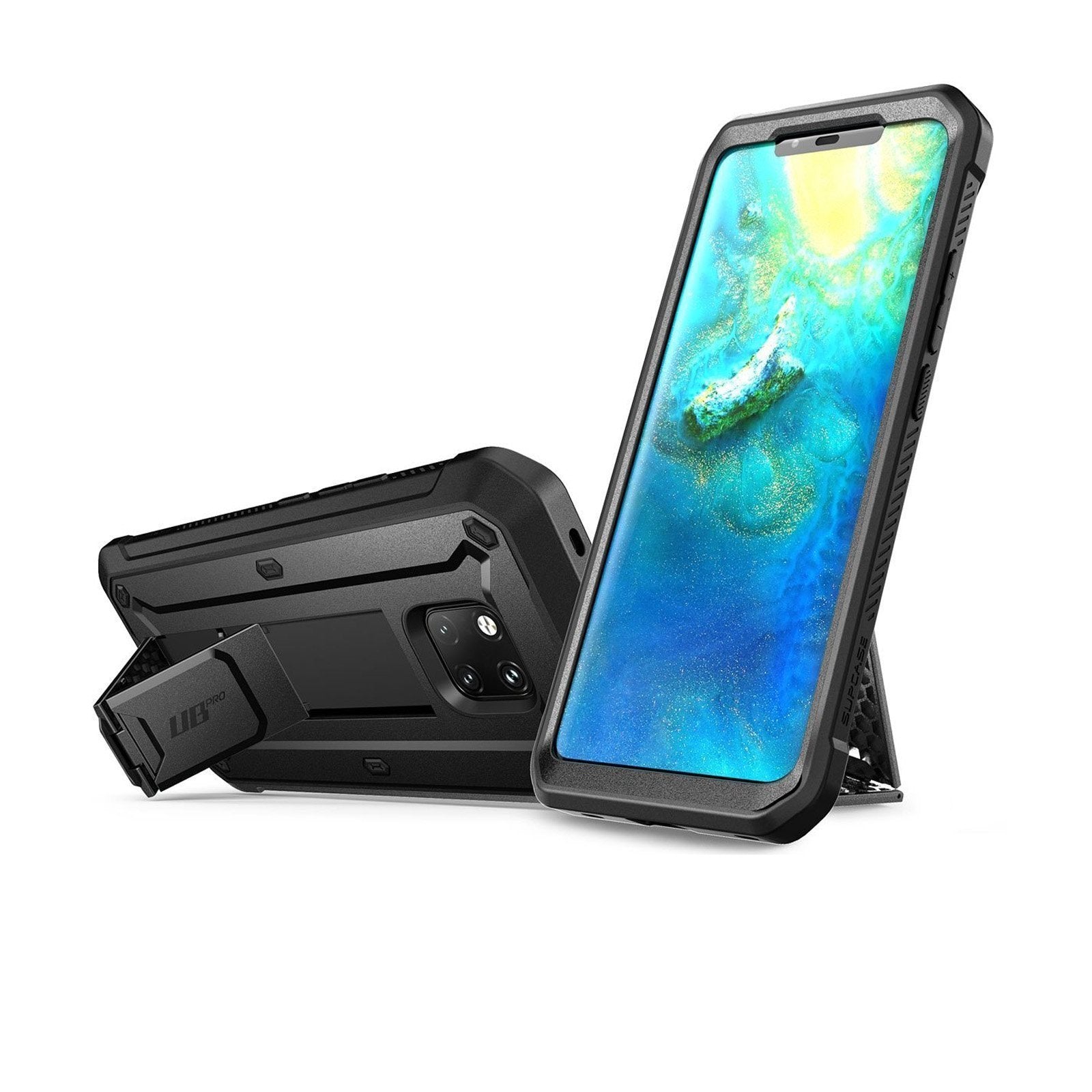 Supcase Huawei Mate 20 Pro Unicorn Beetle Pro Full-Body Holster Case-Black