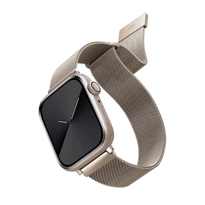 Sarung Jalur Tali UNIQ Dante Serasi untuk Apple Watch Series 7/SE/6/5/4/3/2/1(45mm/44mm/40mm/41mm/40mm/38m )