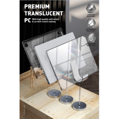SUPCASE Unicorn Beetle Clear Slim Case (Hitam)Pelindung Tahan Calar MacBook Pro 14 /16 M1 Pro / M1 Max