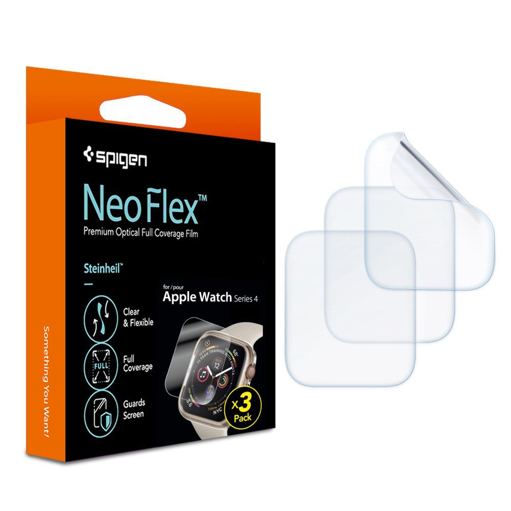 Spigen Neo Flex Apple Watch Siri 6, 5, 4 & SE Pelindung Skrin 40mm / 44mm