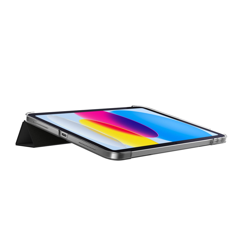 Sarung Bogel SwitchEasy Origami Serasi untuk iPad (2022) 10.9 inci Hitam