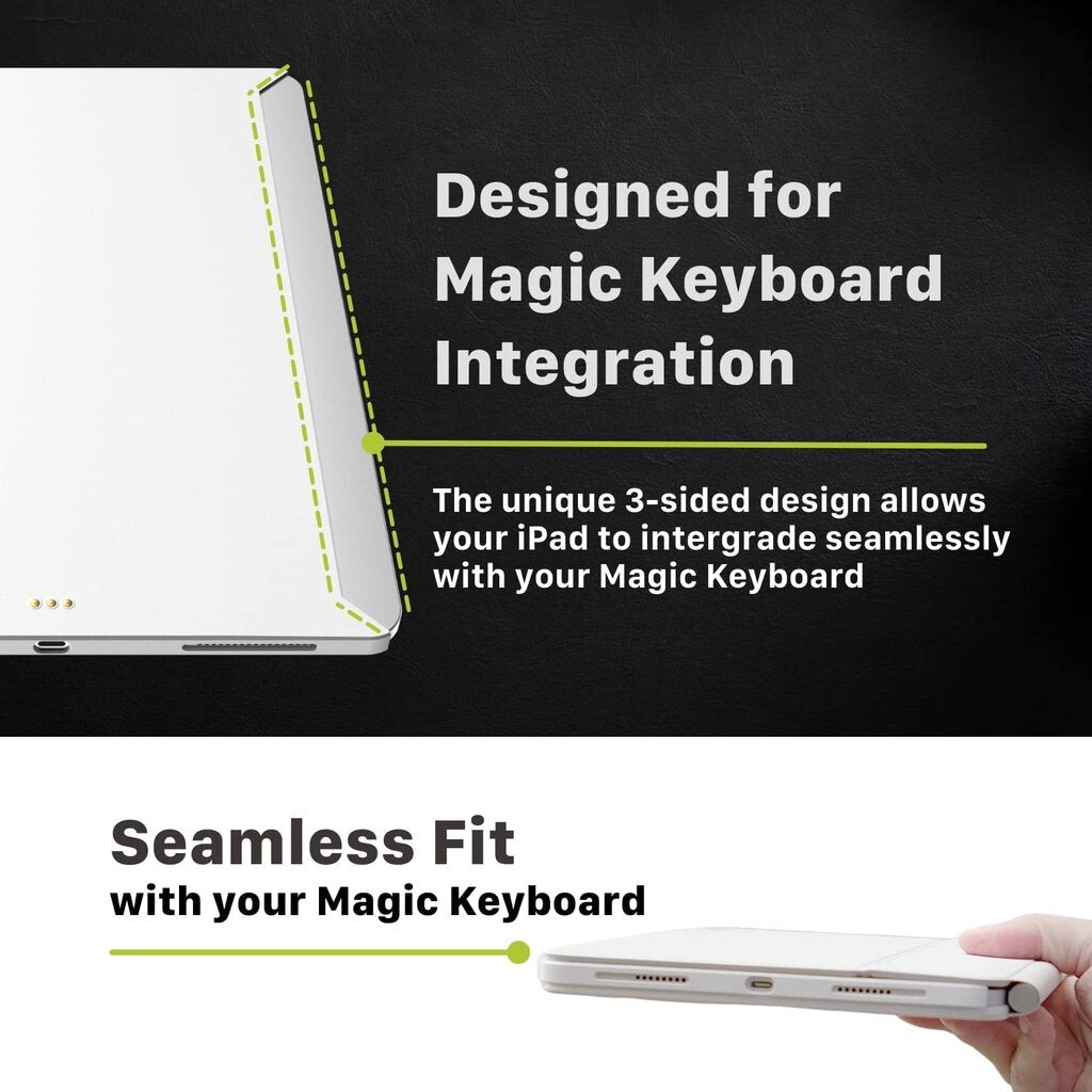 Folio Papan Kekunci Pintar SwitchEasy CoverBuddy (Papan Kekunci Tidak Termasuk) iPad Air 5 & 4 / iPad Pro 11 Berfungsi dengan Penutup Sarung Papan Kekunci Ajaib