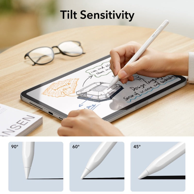 ESR untuk iPad Pensil Stylus Pen Magnetic Stylus Apple Pensil untuk iPad Air 4/5/iPad 8/9th/iPad Pro 2020/2021