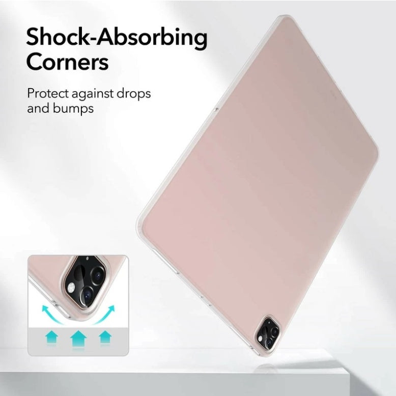 ESR Case For iPad Pro 11 2021 Project Zero Clear Slim Case Rebound Soft Shell Translucent TPU