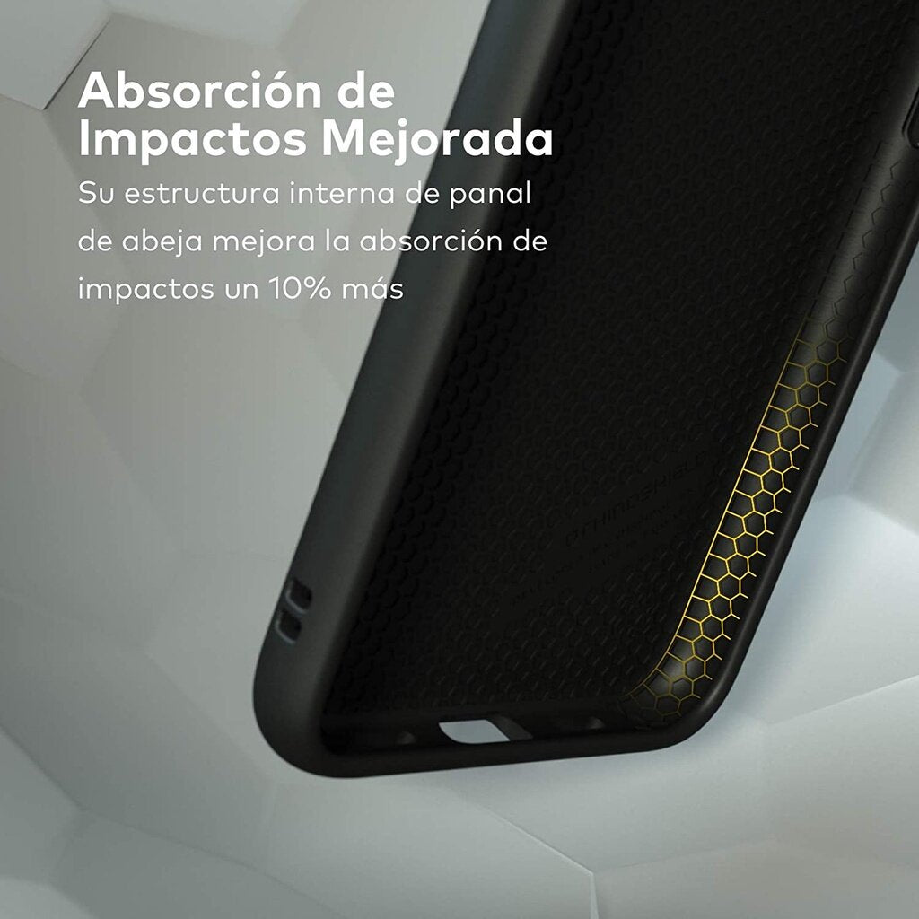 Asli RhinoShield SolidSuit Google Pixel 5a Penyerap Kejutan Rekaan Slim Sarung Pelindung 3.5M / 11kaki Perlindungan Jatuh