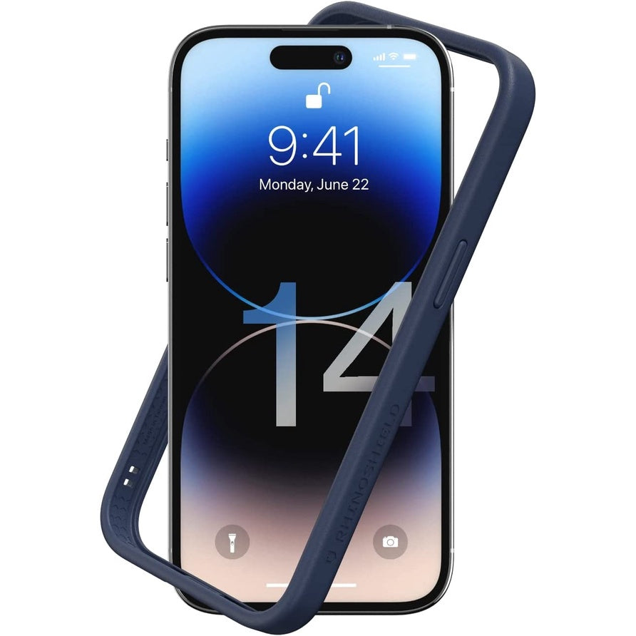 RHINOSHIELD CrashGuard NX Bumper Case Serasi dengan iPhone 14 / Plus / Pro / Pro Max Rekaan Slim Penyerap Kejutan