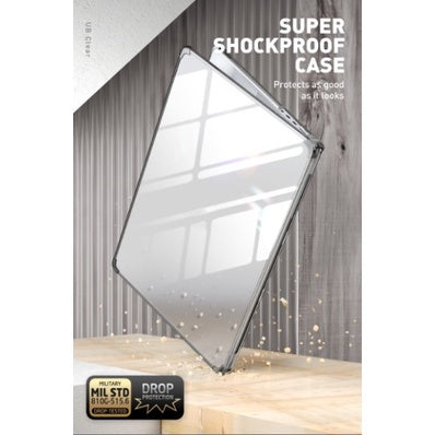 SUPCASE Unicorn Beetle Clear Slim Case (Hitam)Pelindung Tahan Calar MacBook Pro 14 /16 M1 Pro / M1 Max