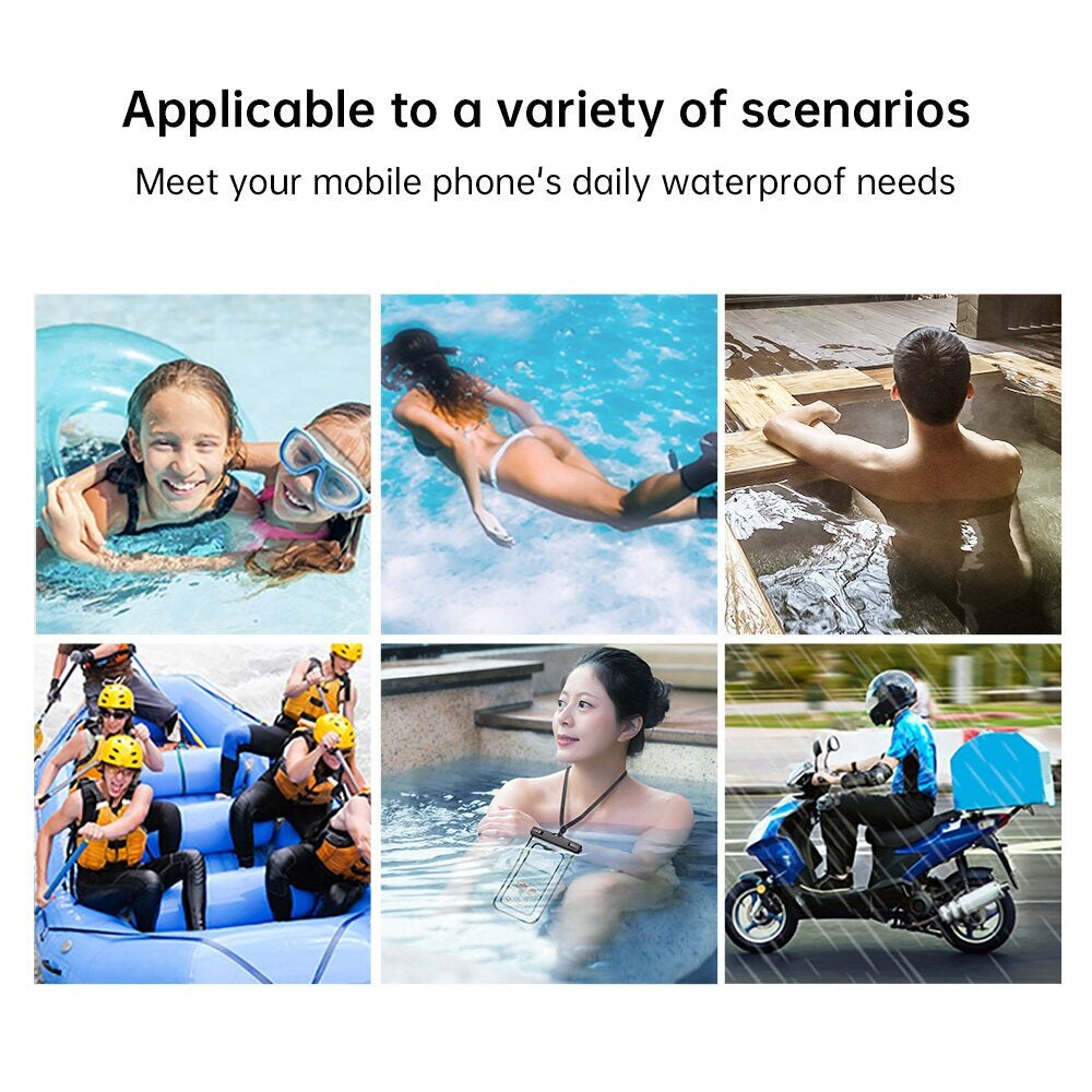 Beg Telefon Kalis Air ESR IPX8 Beg Telefon Kalis Air Berenang Perlindungan Universal Sarung Kalis Air untuk iPhone 13 12 11