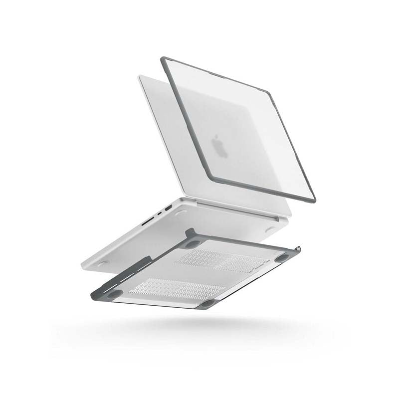 UNIQ VENTURE HYBRID CASE FROST/CHARCOAL (GREY) FOR MACBOOK PRO 14 (2021) / MACBOOK PRO 16 (2021) COVER