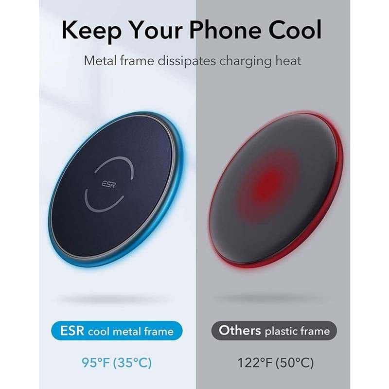 Pengecas Wayarles Magnet ESR HaloLock, Serasi dengan Pengecas Mag-Safe Serasi untuk iPhone 13 12 Pro Max Mini