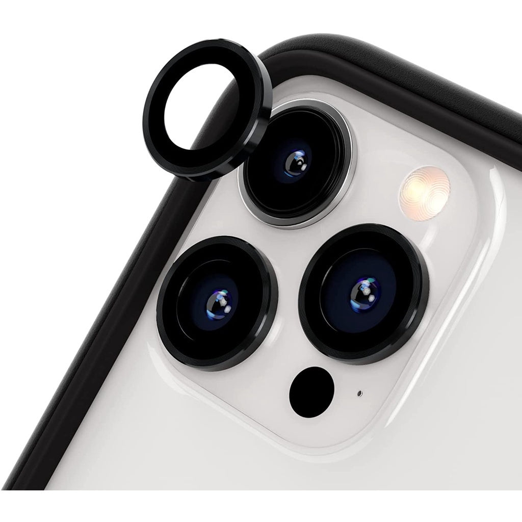 Pelindung Kanta Kamera RhinoShield Serasi untuk iPhone 14 Pro / Pro Max Kalis Gores 9H Kemasan Aluminium Kaca Terbaja