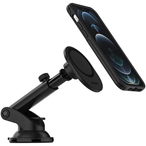 OtterBox Car Dash & Windshield Mount Magsafe Serasi untuk iPhone 14 / 13 / 12 Pro Max - Hitam