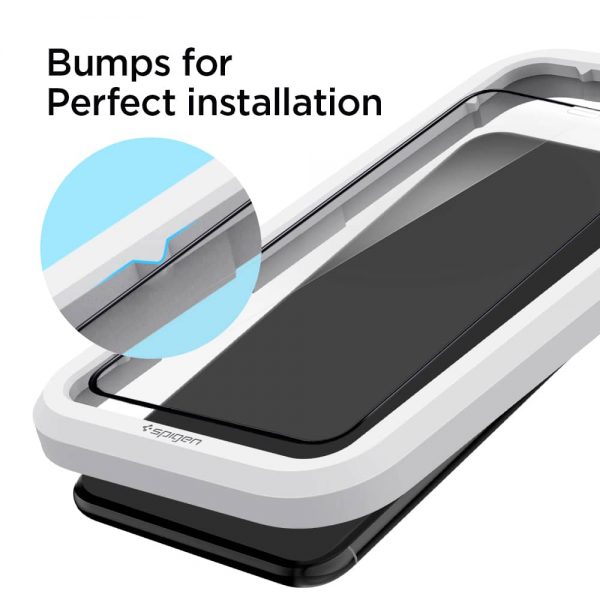 Spigen AlignMaster Glas.tR iPhone 11 / 11 Pro / 11 Pro Max / XR / XS / XS Max Alignment Kit Full Cover Tempered Glass Screen Protector