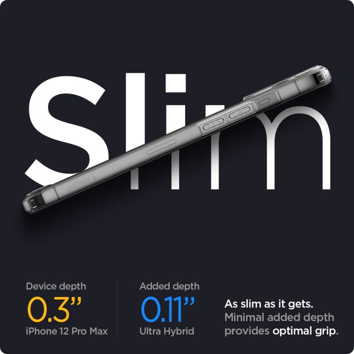 Spigen iPhone 12 / Pro / Pro Max Case Ultra Hybrid Navy Blue