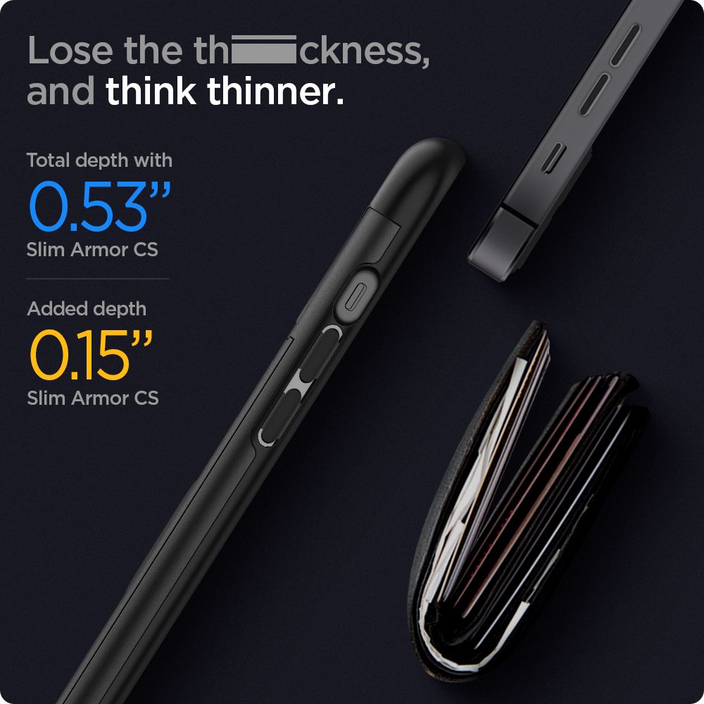 Spigen iPhone 12 / Pro Max / Pro / Mini Case Slim Armor CS