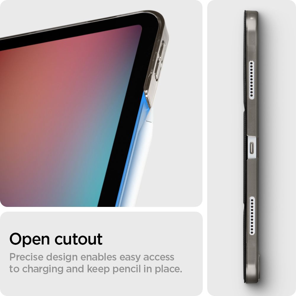 Spigen iPad Pro 12.9" (2021) Sarung Sarung Folio Udara Cecair