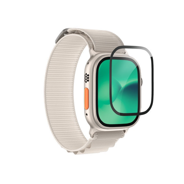 Amazingthing Radix Tempered Glass for Apple Watch Ultra 49mm - HD Clarity Screen Protector