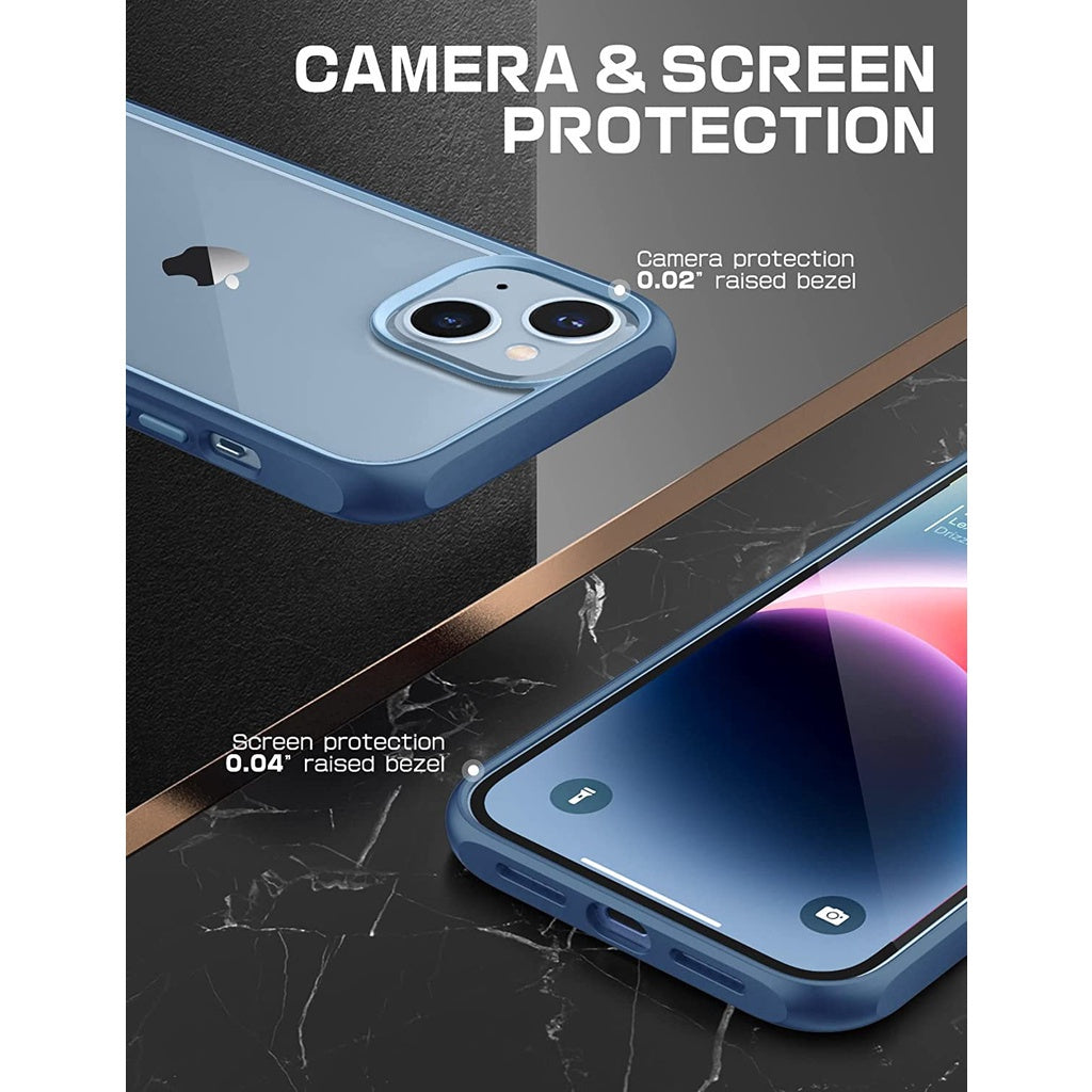 SUPCASE Sarung Siri Gaya Unicorn Beetle untuk iPhone 14 / iPhone 13 6.1 Inci, Sarung Cerah Pelindung Hibrid Premium