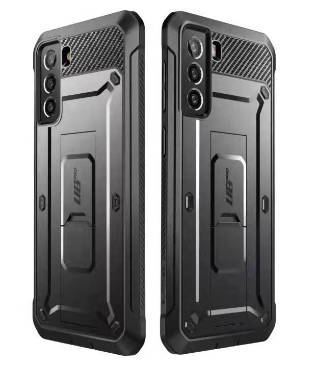 SUPCASE UB PRO Samsung Galaxy S22 / Plus / Ultra Case (2022) Penutup Sarung Penuh Badan TANPA Pelindung Skrin Terbina dalam Hitam