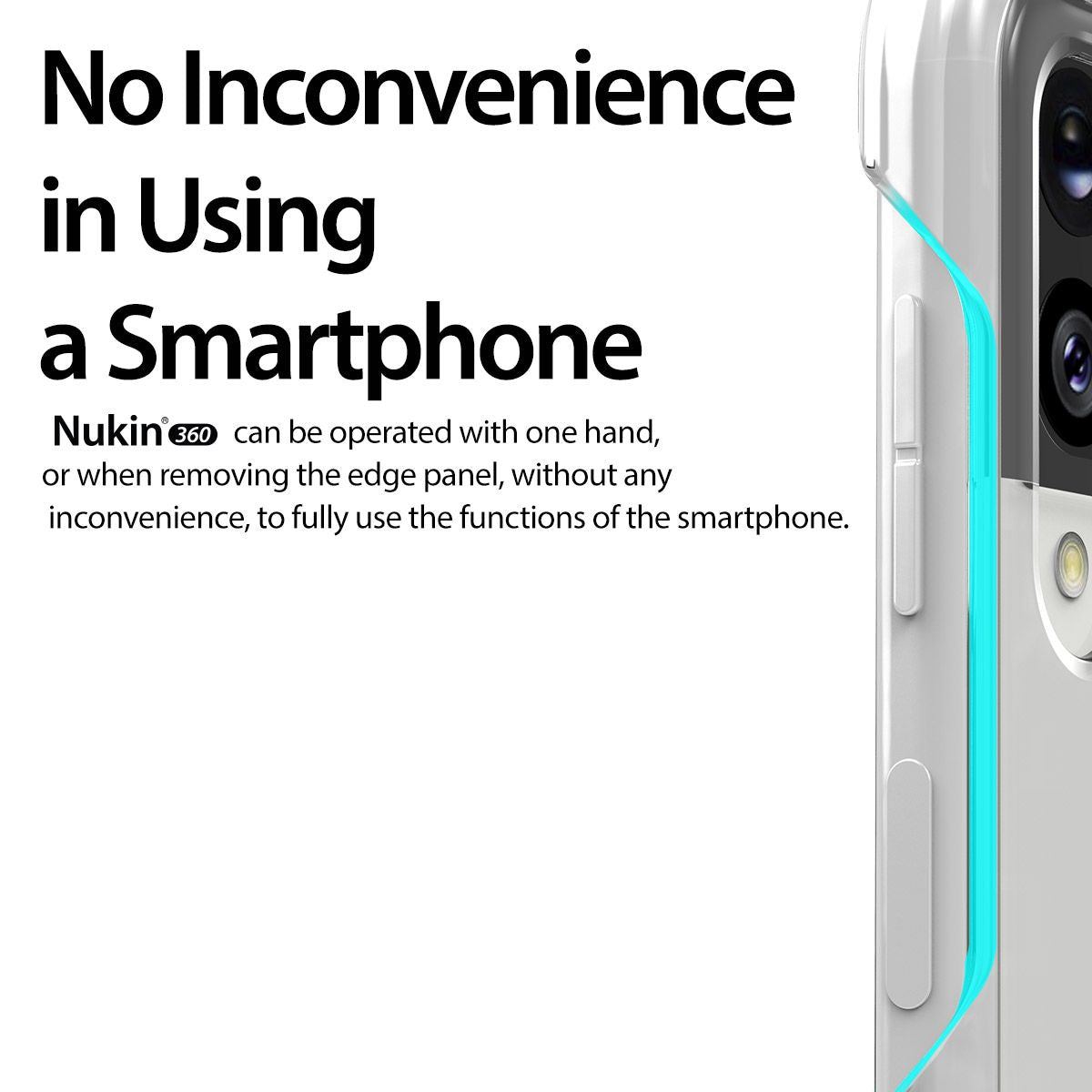 Araree NUKIN 360 Samsung Galaxy Z Flip 3 5G(2021) Crystal Clear Sarung Lutsinar Keras Polikarbonat Ringan - Jelas