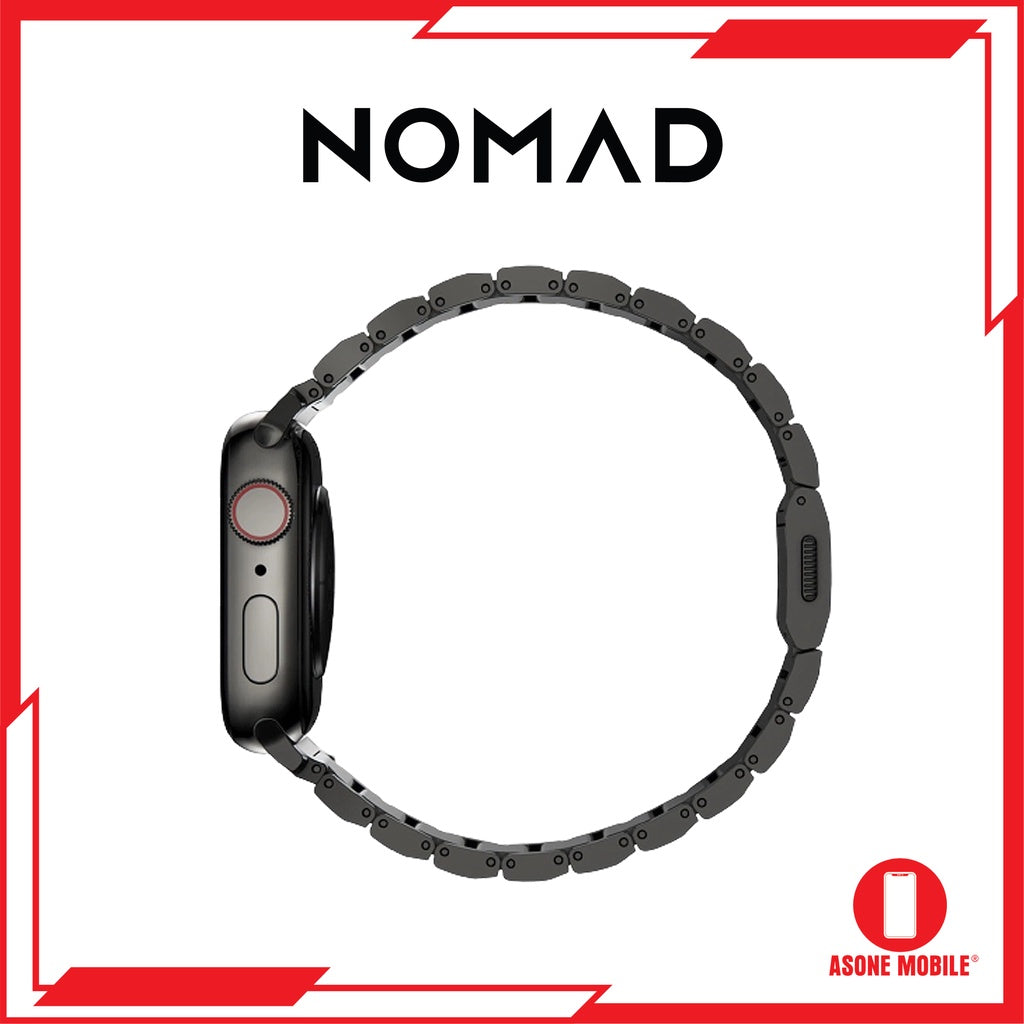 Nomad Steel Band Version 2 compatible for Apple Watch Series SE/Ultra/8/7/6/5/4/3/2