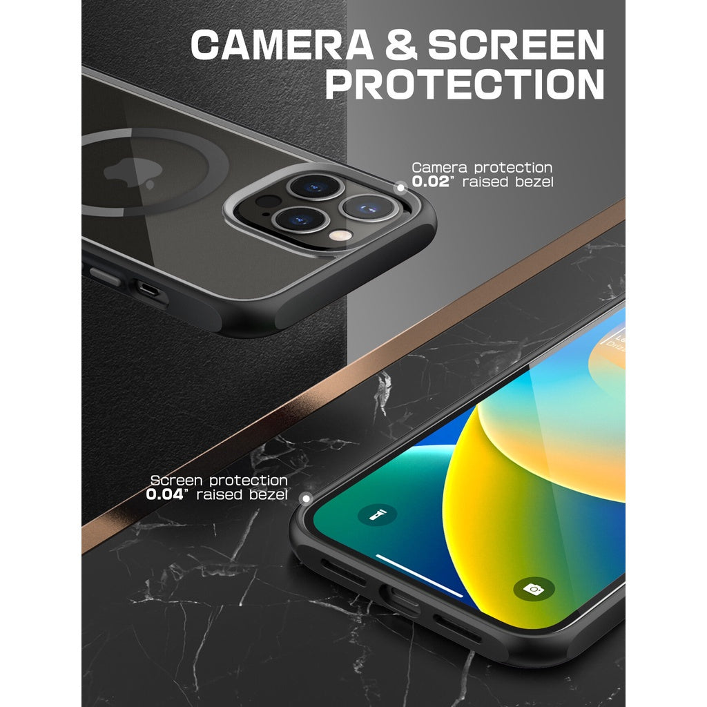 SUPCASE Unicorn Beetle Mag Case untuk iPhone 14 Pro Max / Plus / Pro MagSafe Perlindungan Kejutan Slim Clear Case