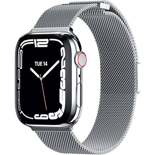 Jalur Gelung Jam Tangan Keluli Tahan Karat SwitchEasy Mesh untuk Siri Jam Tangan Apple Ultra 49mm & 45mm 44mm / SE / 8 /7 /6 /5 /4 /3 /2