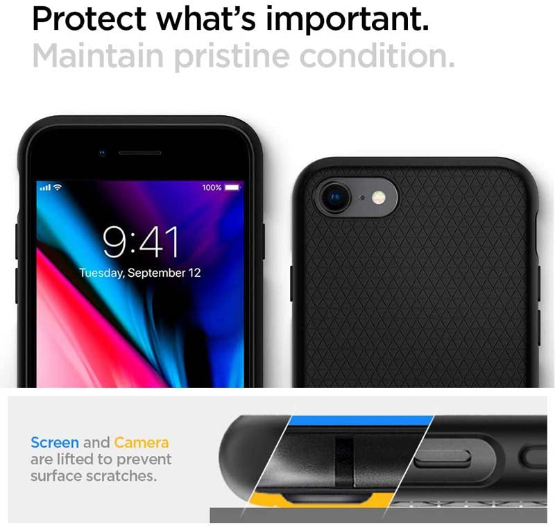 Spigen Liquid Air iPhone SE (2020) / 8 / 7 / 8 Plus / 7 Plus Sarung