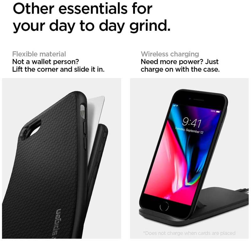 Spigen Liquid Air iPhone SE (2020) / 8 / 7 / 8 Plus / 7 Plus Sarung