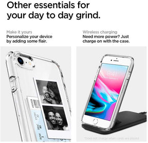 Spigen Ultra Hybrid 2 iPhone SE (2020) / 8 / 7 / 8 Plus / 7 Plus Case