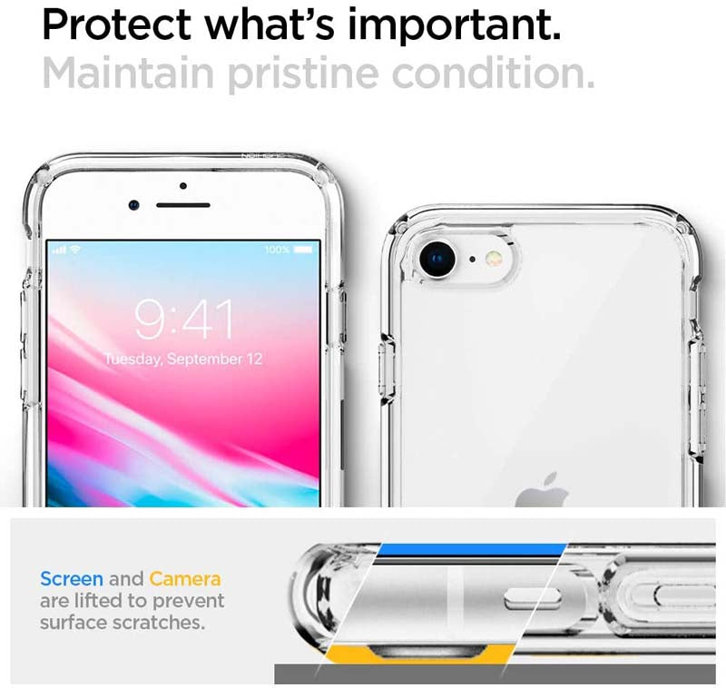 Spigen Ultra Hybrid 2 iPhone SE (2020) / 8 / 7 / 8 Plus / 7 Plus Sarung