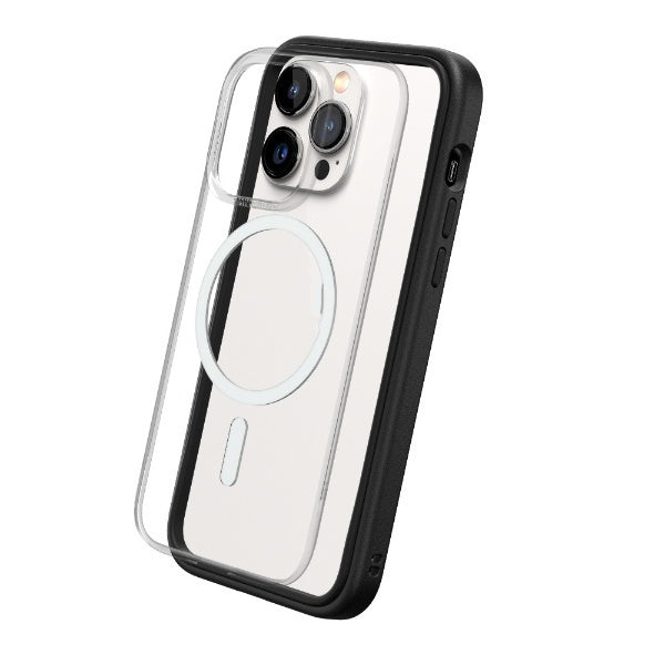 RHINOSHIELD Mod NX Modular Case Black Serasi dengan MagSafe untuk iPhone 14/13/12 Pro Max Superior Magnetic Tarik Force